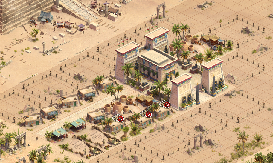 Asentamiento Antiguo Egipto Ciudad 4