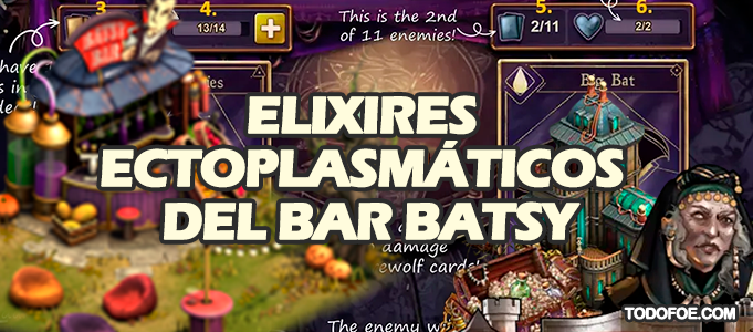 Elixires Ectoplasmáticos del Bar Batsy