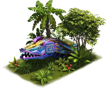 Estatua Platino Serpiente Emplumada