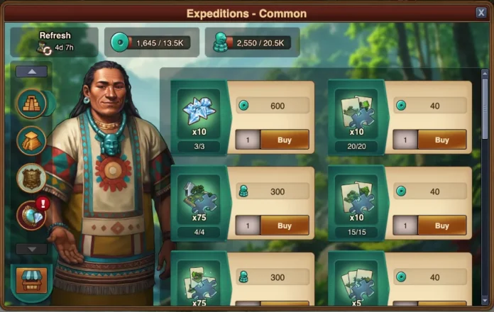 Expedición Tienda Común Expedición Tienda Común