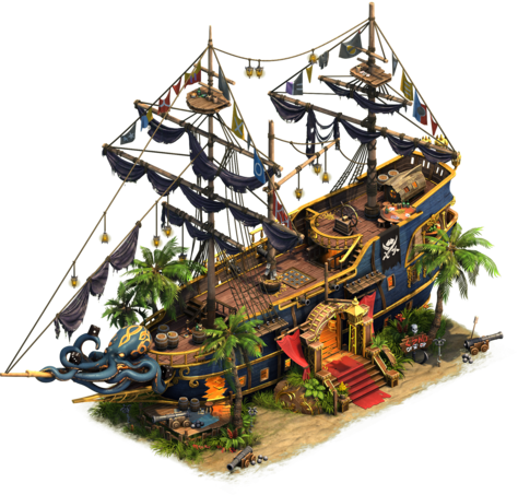 Ensenada del Tesoro Pirata Ascendida