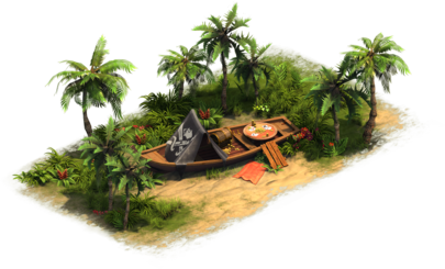 Ensenada del Tesoro Pirata Nivel 4