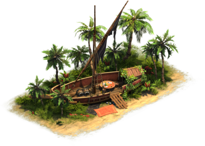 Ensenada del Tesoro Pirata Nivel 6