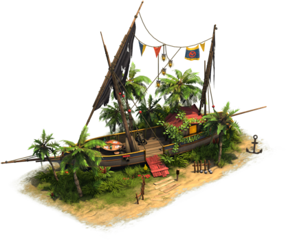 Ensenada del Tesoro Pirata Nivel 7