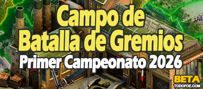 Campo de Batalla de Gremios 1 Campeonato 2026