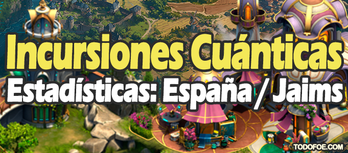 Estadísticas del 1 Campeonato de Incursiones Cuánticas en España Jaims Estadísticas del 1 Campeonato de Incursiones Cuánticas en España Jaims