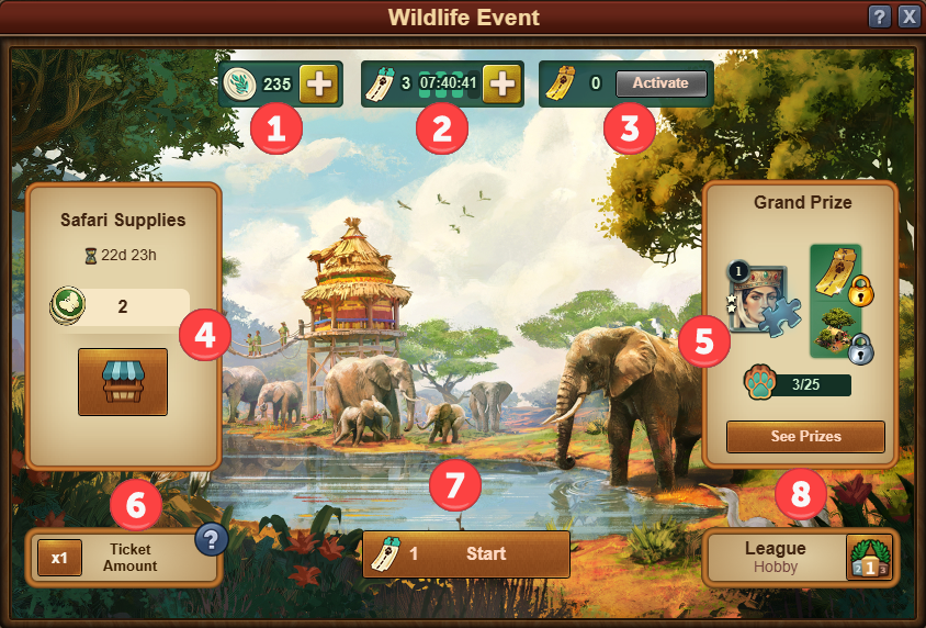 Evento Fauna 2026 Pantalla Principal