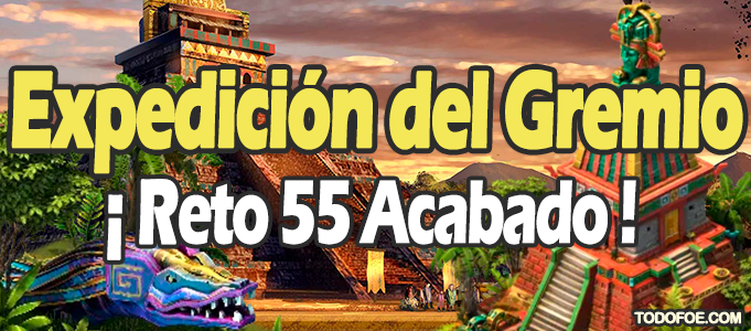 Expedición del Gremio Reto 55 Acabado