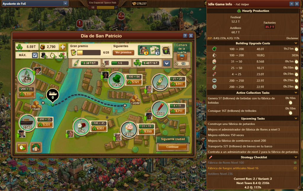 Evento San Patricio Foe Helper Evento San Patricio Foe Helper