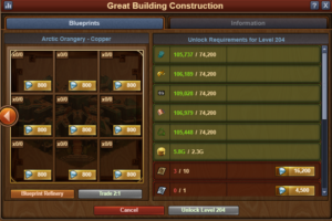 Invernadero Ártico Costes Nivel 204