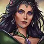 Retrato de Morgana le Fay Retrato de Morgana le Fay
