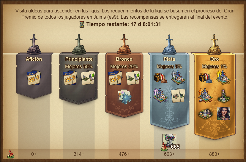 Evento del Rey Arturo Liga