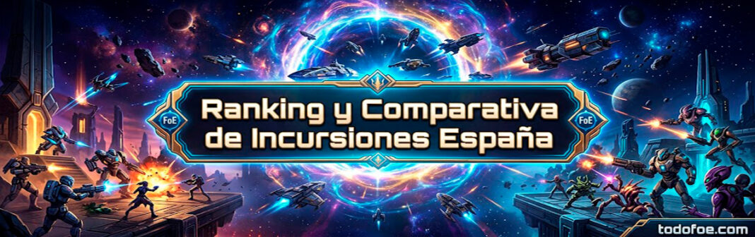Ranking y Comparativa de Incursiones España Ranking y Comparativa de Incursiones España