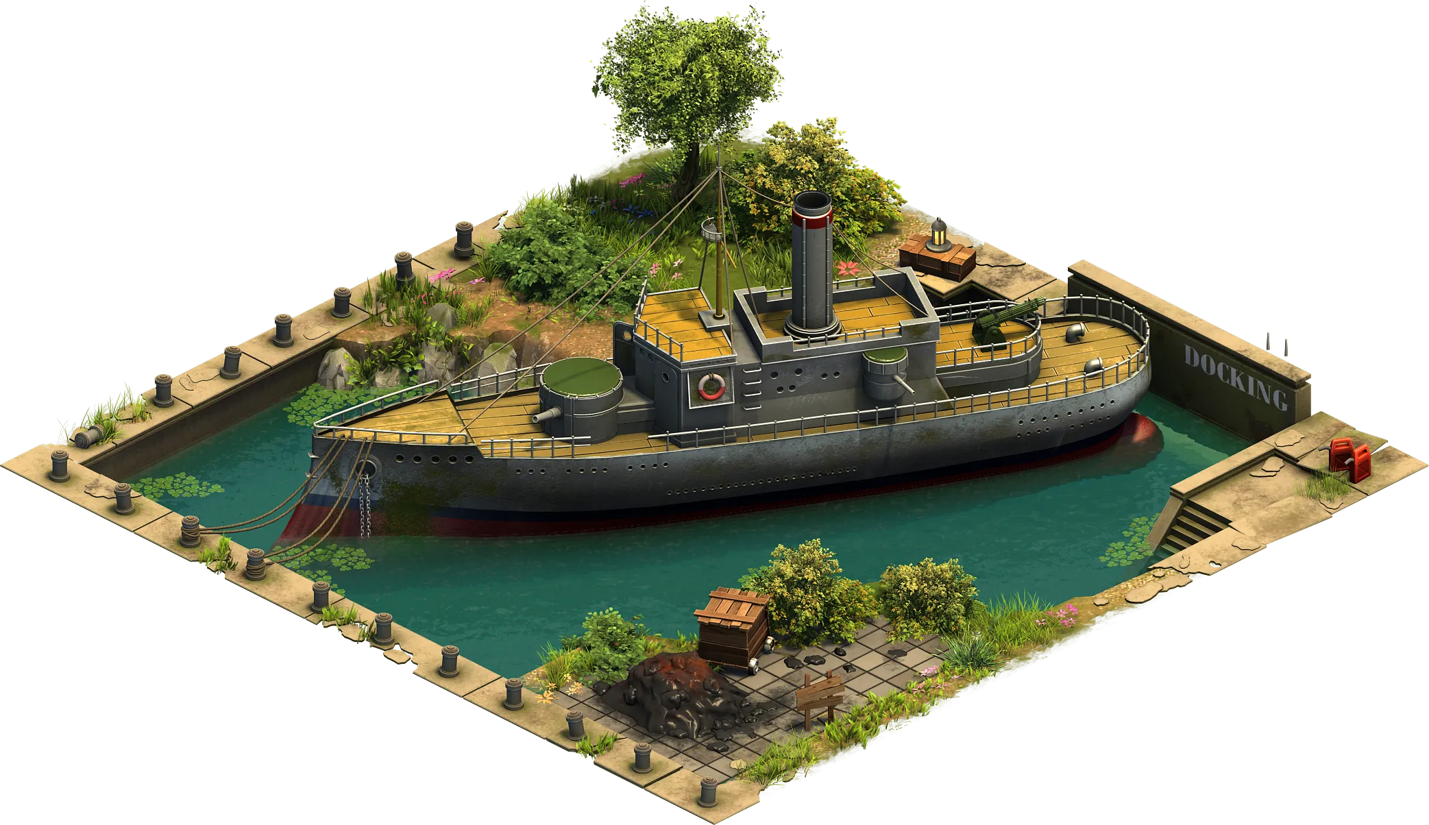 Steelport Warship Lv. 1