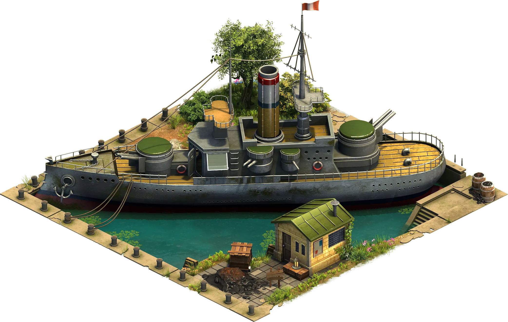Steelport Warship Lv. 2