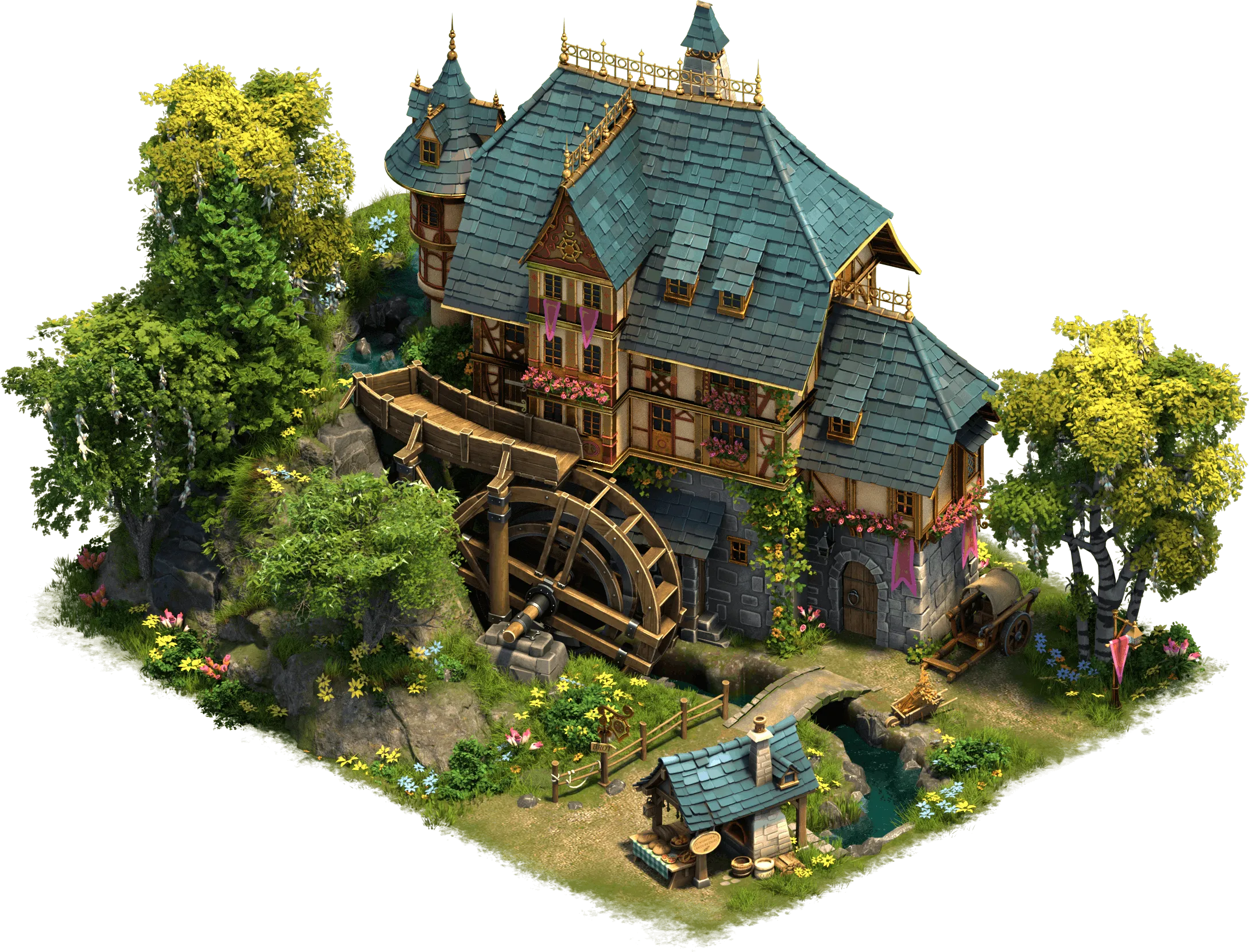 Ascended Elysian Whisperwood Watermill Ascended Elysian Whisperwood Watermill